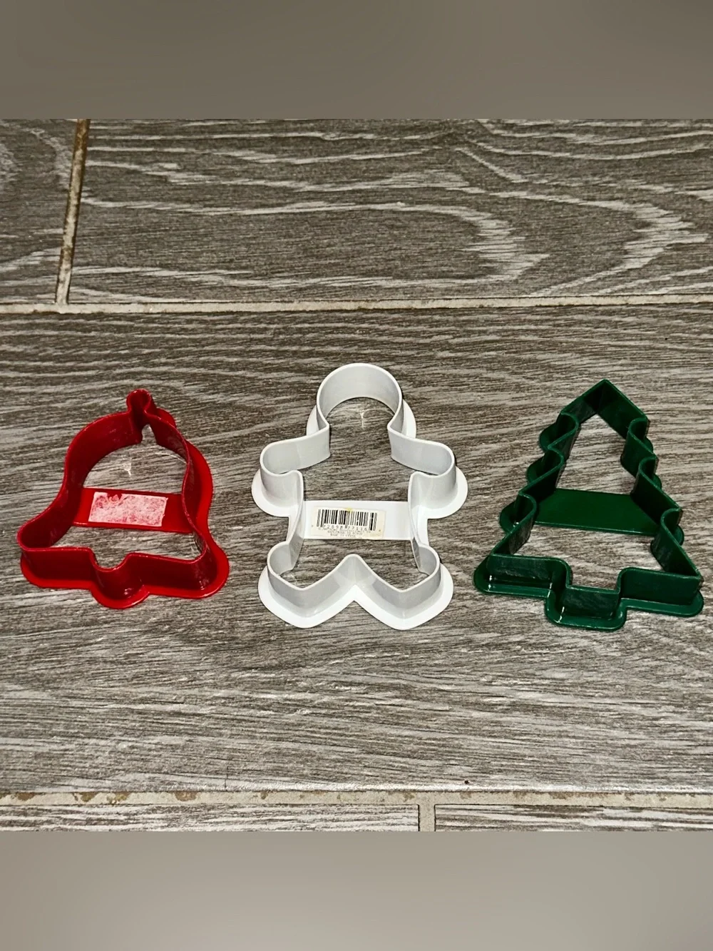 Vintage Acme Christmas Cookie Cutters Bell Tree Snowman Star Gingerbread Man